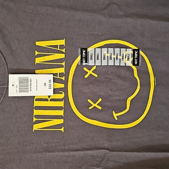 Nirvana tshirt new with tags, small - Picture 1 of 2